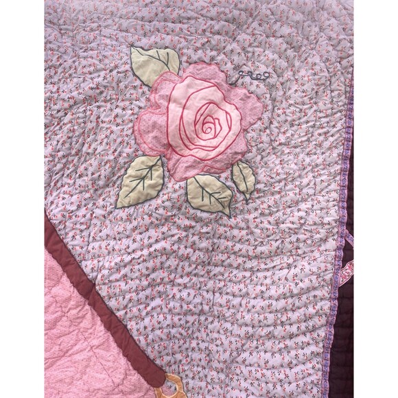 The Land of Nod Run For The Roses Derby Equestrian Jumping Comforter Full Queen - Picture 7 of 12